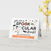 Süßer gruseliger Freund Frohes Halloween
