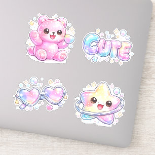 Süßer Gummibär & Y2K Kawaii Aufkleber