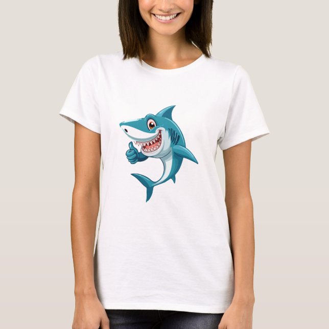 Süßer Hai T-Shirt (Vorderseite)