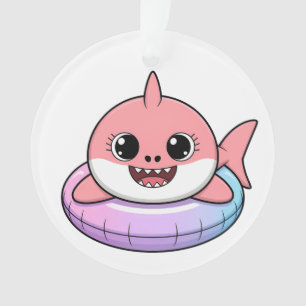 Süßer Haibaby Mit Schwimmhilfe Kinder Ornament