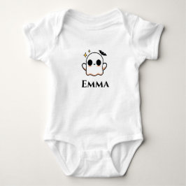 Süßer Halloween-Geist Baby Strampler