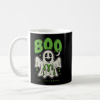 Süßer Halloween-Geist BOO Slime Kaffeetasse