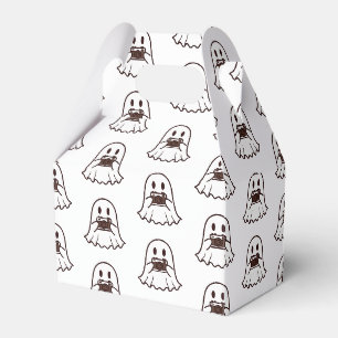 Süßer Halloween-Geist Fotograf Geschenkschachtel