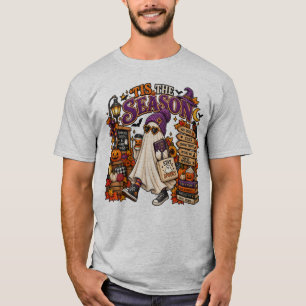 Süßer Halloween-Geist Herbst-Kürbis Gruseliger Her T-Shirt