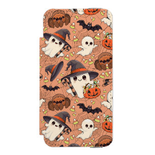 Süßer Halloween-Geist im Kawaii-Stil Incipio Watson™ iPhone 5 Geldbörsen Hülle