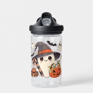 Süßer Halloween-Geist im Kawaii-Stil Trinkflasche