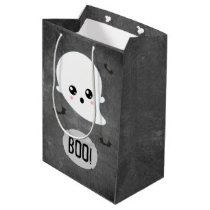 Süßer Halloween-Geist Mittlere Geschenktüte
