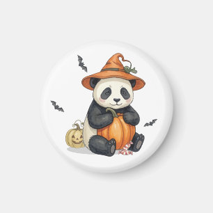 Süßer Halloween-Panda-Kürbis-Magnet Magnet