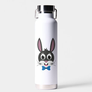 Süßer Hasengesicht-Junge-Cartoon-Osterhase Trinkflasche