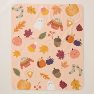 Süßer Herbst Sherpadecke