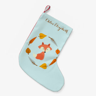 Süßer HerbstFox Kleiner Weihnachtsstrumpf
