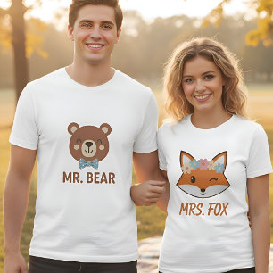 Süßer Herr Bär Männer-Paarmatching T-Shirt
