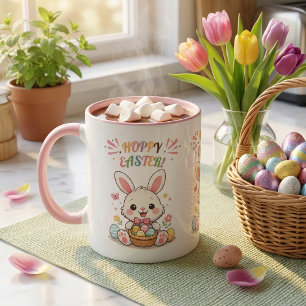 Süßer hoppliger Osterhase Tasse