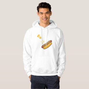 Süßer Hot Dog & Senfglas Hoodie