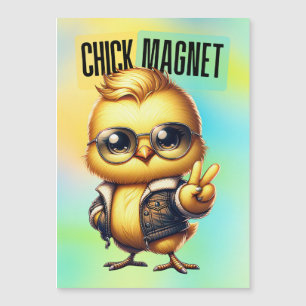 Süßer Hühner-Magnet Lustiges Ostern-54546 Magnetkarte