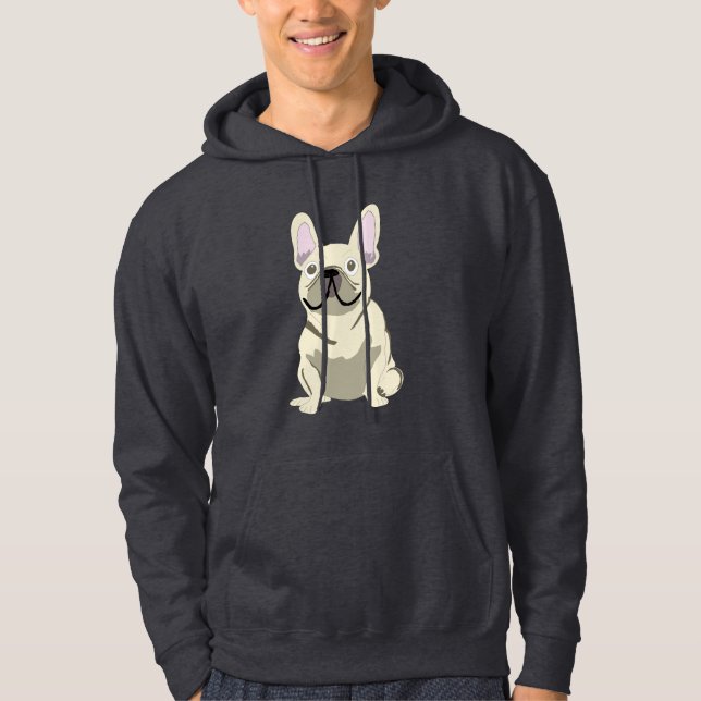 Süßer Hund, Französchen Hoodie (Vorderseite)