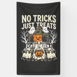 Süßer Hund Halloween Keine Tricks Nur Leckerlis_1 Banner