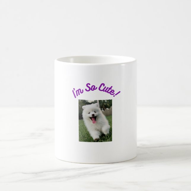 Süßer Hund  Kaffeetasse (Mittel)