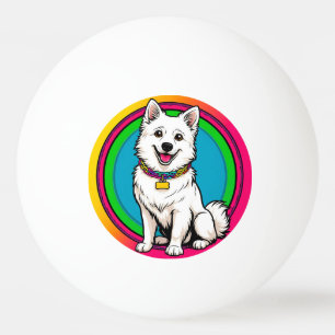 🐶 Süßer Hund Ping-Pong-Ball Lustiges Haustier-Ges Tischtennisball