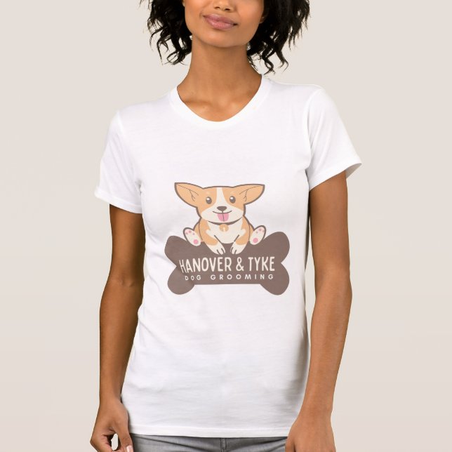Süßer Hund T-Shirt (Vorderseite)
