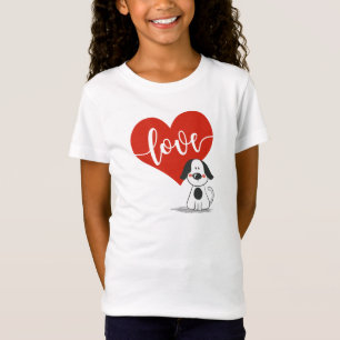 Süßer Hund Valentinstag T-Shirt