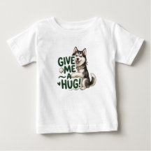 Süßer Husky gibt mir einen Kuss Kawaii-Hund-Design