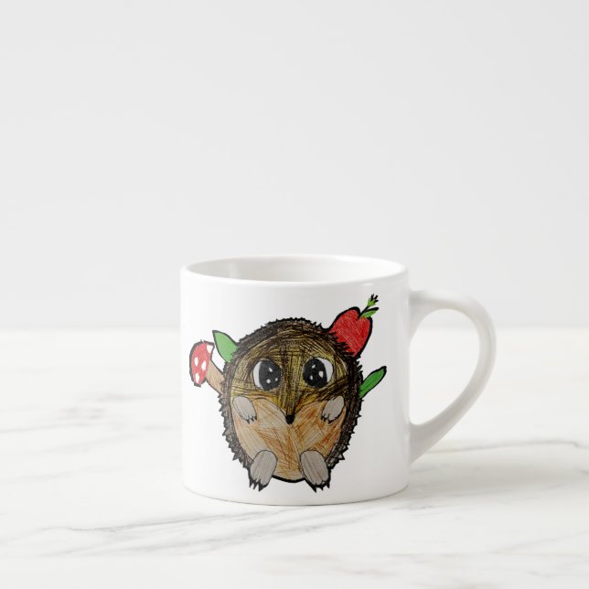 Süßer Igel Espressotasse (Rechts)