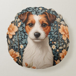 Süßer Jack Russell Terrier inspiriert von William Rundes Kissen