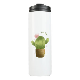 Süßer Kaktus-Reisebecher – Kawaii-Sukkulententasse Thermosbecher