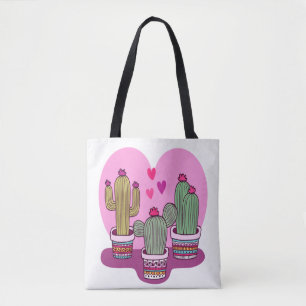 süßer Kaktus Tasche