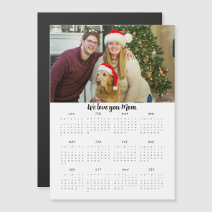 Süßer Kalender mit individuellem Foto Magnetkarte