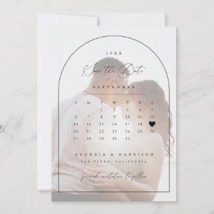 Süßer Kalender zum Vormerken des Termins Save The Date