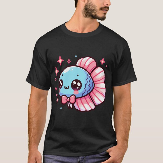 Süßer Kampffisch T-Shirt (Vorderseite)