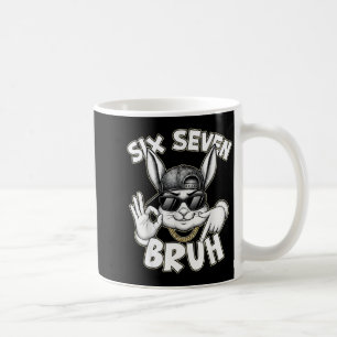 Süßer Kaninchen Hase 67 lustiger sechs sieben Gen Kaffeetasse