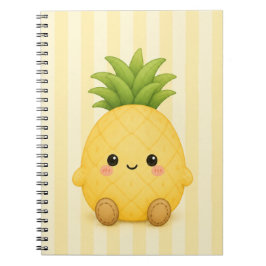 Süßer Kawaii-Ananas-Notizblock Notizblock
