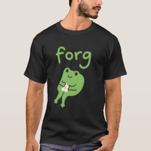 Süßer Kawaii-Froschkuchen-Meme Süße Ästhetik Forg  T-Shirt