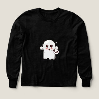 Süßer Kawaii-Geist sagt Boo - Bezauberndes Hallowe