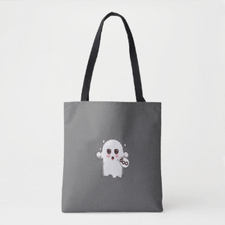 Süßer Kawaii-Geist sagt Boo - Bezauberndes Hallowe Tasche