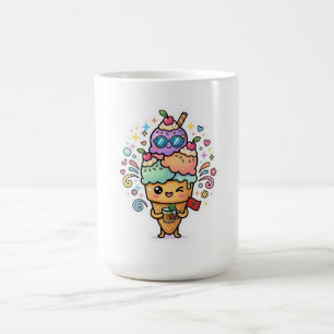 Süßer Kawaii marokkanischer Sommer-Eistee mit Minz Kaffeetasse
