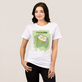 Süßer Kawaii Matcha Latte Tri-Blend Shirt