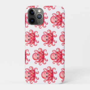 Süßer Kawaii-Oktopus mit Herz Case-Mate iPhone Hülle