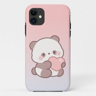 süßer kawaii-panda-herz-telefon-schutz iphone 11 c Case-Mate iPhone hülle