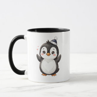 Süßer Kawaii Pinguin "Entspannen mit meinem Liebli Tasse