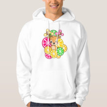 Süßer Kawaii-Zitrus-Hirsch Zitrone Orange