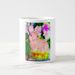 Süßer Kitschiger Hase Kaninchen Jumbo-Tasse