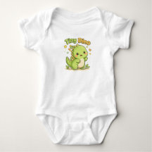 Süßer kleiner Dino-Baby-Body