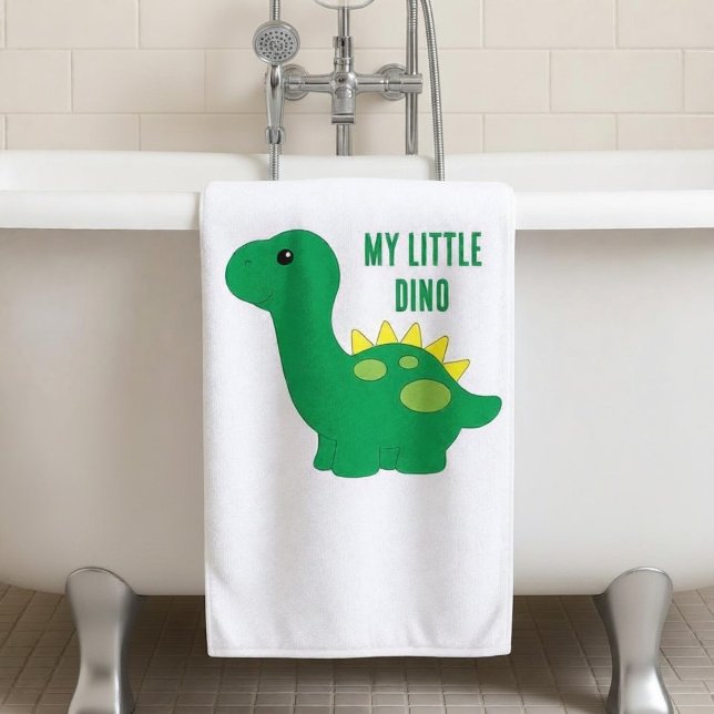 Süßer kleiner Dino Badehandtuch (Von Creator hochgeladen)