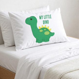 Süßer kleiner Dino Kissenbezug
