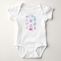Süßer kleiner Entdecker-Baby-Body