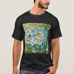 Süßer kleiner Fisch in Pixel T-Shirt